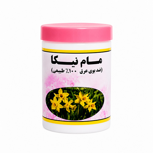 مام پودری نیکا رایحه گل نرگس