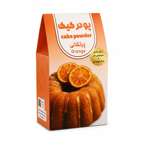 پودر کیک پرتقالی | تهیه آسان کیک خانگی